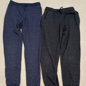 Joe's Jeans Kids' Blue and Charcoal Gray Joggers Lot of 2 Medium